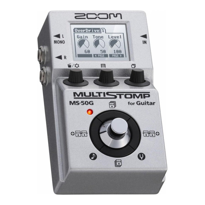 Zoom | MS - 50G V3 | MultiStomp | Multi - Effects Processor Pedal (FXM105) - Gsus4
