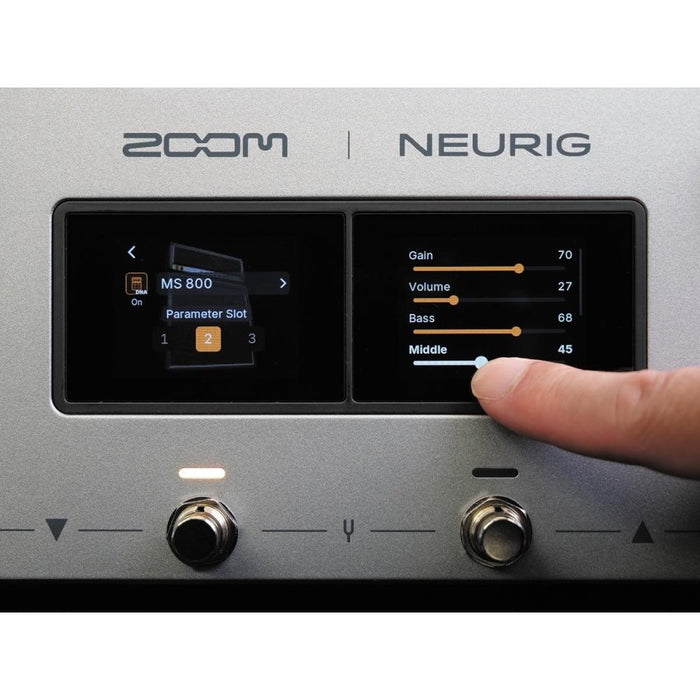 Zoom NEURIG Battery-Powered Multi-Effects & Amp Modeller w/ NAM Support, Bluetooth & Looper (Zoom-Neurig) - Gsus4