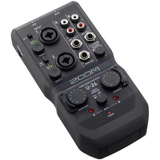 Zoom | U - 24 | Handy Audio Interface | 2 - In / 4 - out (FXS024) - Gsus4