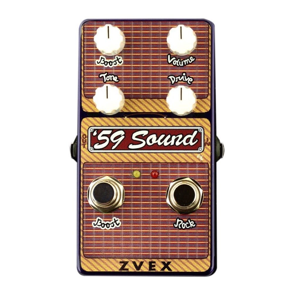 ZVEX '59 Sound Vertical Tweed Bassman In A Box Vexter USA Series