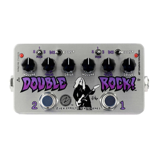 ZVEX | Double Rock | Distortion & Boost Pedal | Vexter Series (ZVEX - Vexter - Double - Rock) - Gsus4
