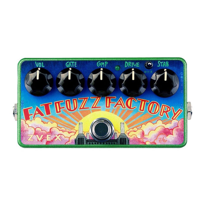 ZVEX | Fat Fuzz Factory | Original Iconic Fuzz w/ Toggle Switch | Vexter Series (ZVEX - Vexter - FAT - Fuzz - factory) - Gsus4