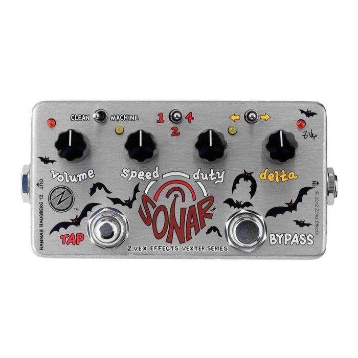 ZVEX | Sonar | Tremolo Pedal | Vexter Series (ZVEX - Vexter - Sonar) - Gsus4