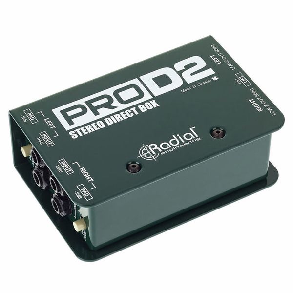 Radial | ProD2 | Stereo Di Box w/ Eclipse ETDB2 Transformers