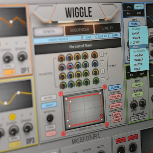 2nd Sense | WIGGLE | Dynamic Wavetable Synthesizer (1035 - 731) - Gsus4