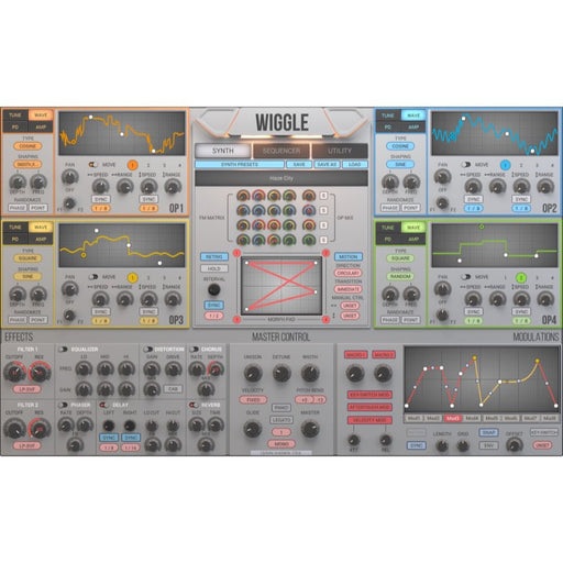 2nd Sense | WIGGLE | Dynamic Wavetable Synthesizer (1035 - 731) - Gsus4
