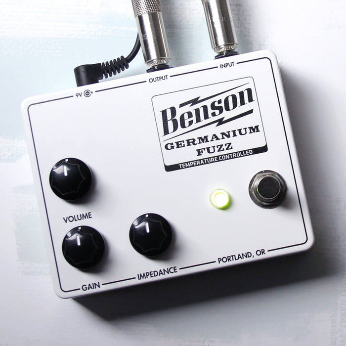 Benson Amps | Temperature Controlled GERMANIUM FUZZ | Snow White
