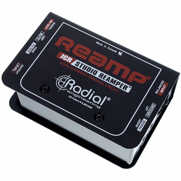 Radial | ReAmp JCR | Studio ReAmper | John Cuniberty Circuit