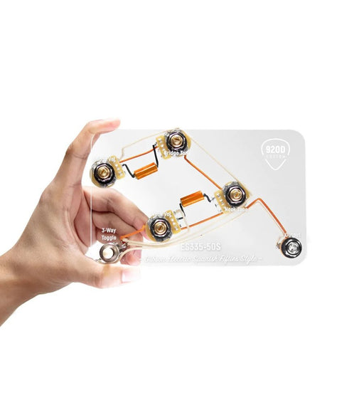 920D Custom | ES335 - 50S | 335 ‘50’s Wiring Harness | w/ Paper - In - Oil Capacitors (920d - ES335 - 50S) - Gsus4