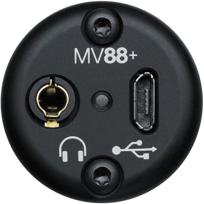 Shure | MV88+ Video Kit | w/ Phone Mount, Tripod, USB-C & Lightining Cable