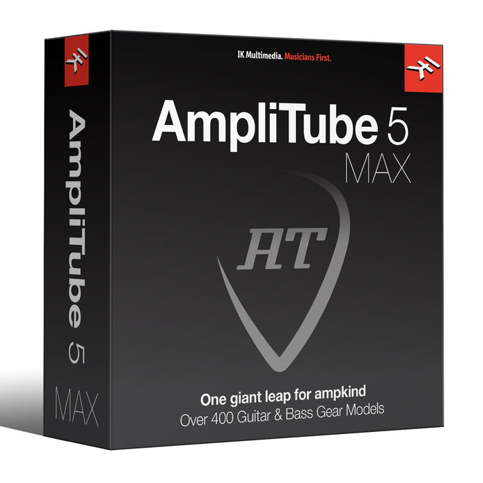 IK Multimedia | AmpliTube 5 MAX | The Ultimate Guitar Tone Collection