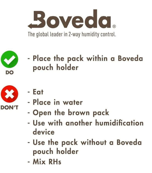 Boveda | 49% RH Humidity Control | Starter Kit | For Acoustic Guitars