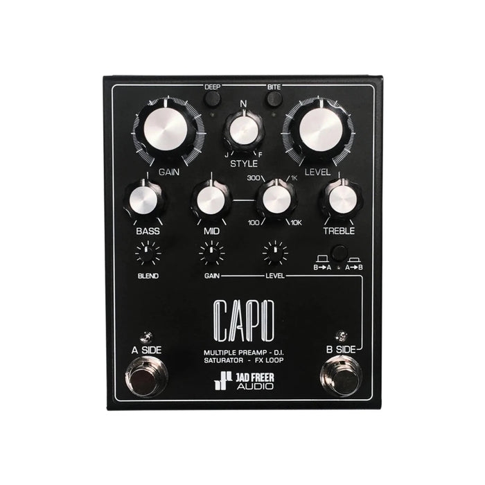 Jad & Freer Audio | CAPO | 4-in-1 Multi-Preamp, Saturator, DI & FX Loop for Bass | PRE-ORDER