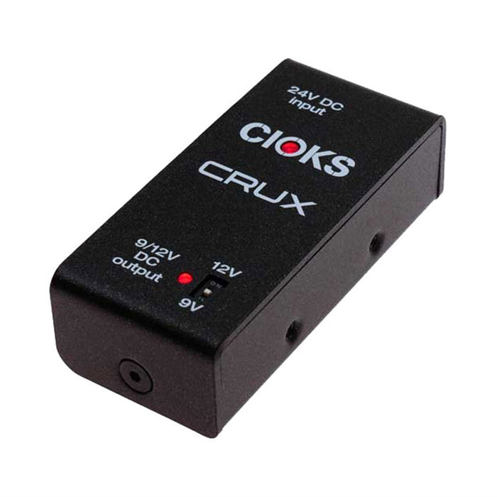 CIOKS | CRUX | 24V EIAJ to 9V / 12V | For Quad Cortex & HX Stomp | Includes Aall Necessary Cables