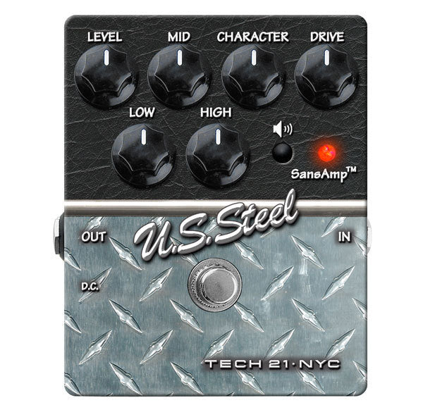 Tech 21 | Character | US Steel | Effects Pedal