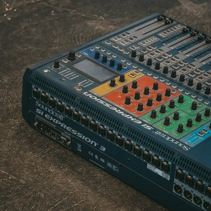 Soundcraft | Si Expression 3 | 32-Input Powerful Cost Effective Digital Console | Pre-Loved