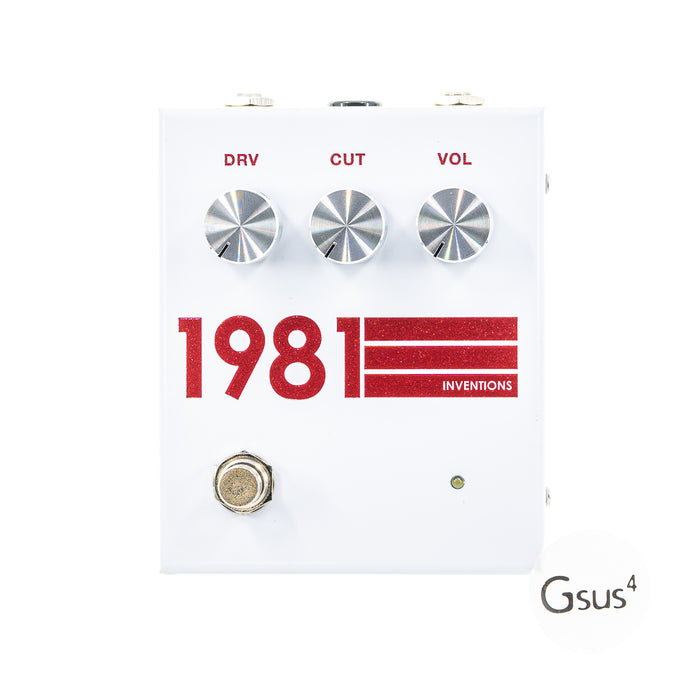1981 Inventions | DRV | Preamp / Distortion | Red Sparkle