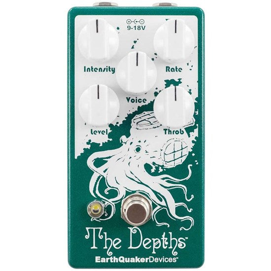 Earthquaker Devices | The Depths V2 | Optical Vibrato Machine