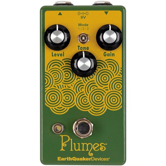 Earthquaker Devices | Plumes | Small Signal Shredder Overdrive w/ 3 Clipping Voices