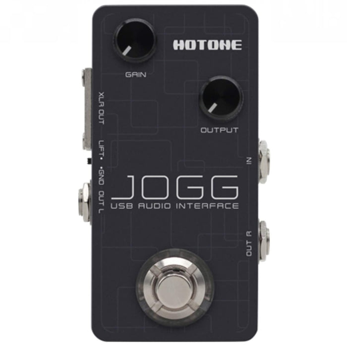 Hotone | JOGG | USB Audio Interface | For Guitar & Bass Pedal
