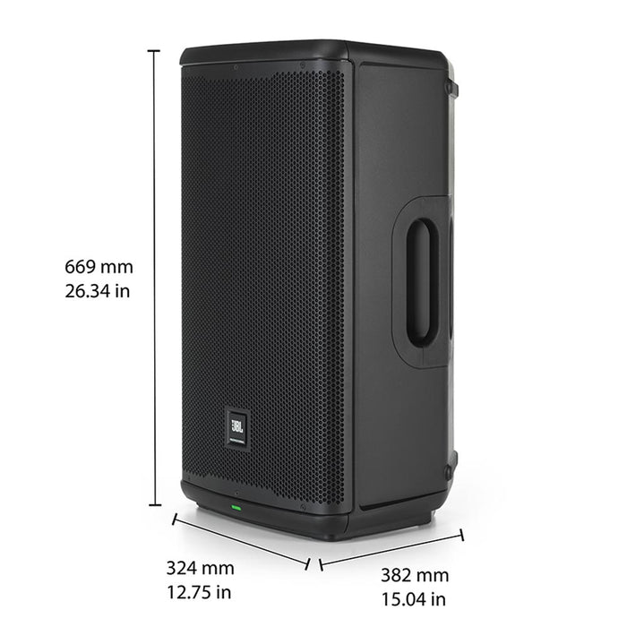JBL | EON712 | 12″ Powered PA Loudspeaker | w/ Bluetooth 1300W | Single Unit