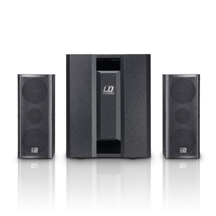 LD Systems | DAVE 8 Roadie | 2.1 Split PA System | 700W | Active
