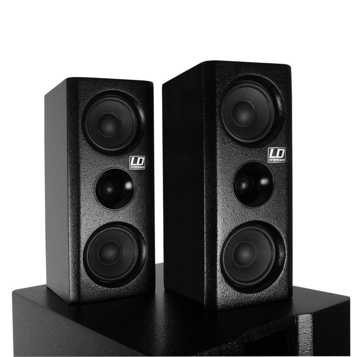 LD Systems | DAVE8 | Compact Active PA System | Black
