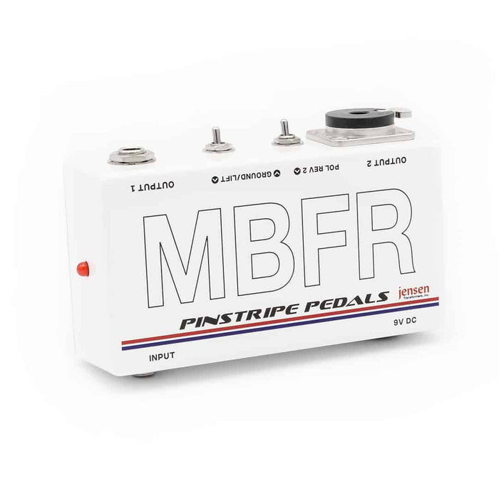 Pinstripe Pedals | MBFR | High-End Buffer & Signal Splitter | w/ Jensen Transformer