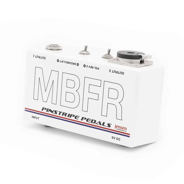 Pinstripe Pedals | MBFR | High-End Buffer & Signal Splitter | w/ Jensen Transformer