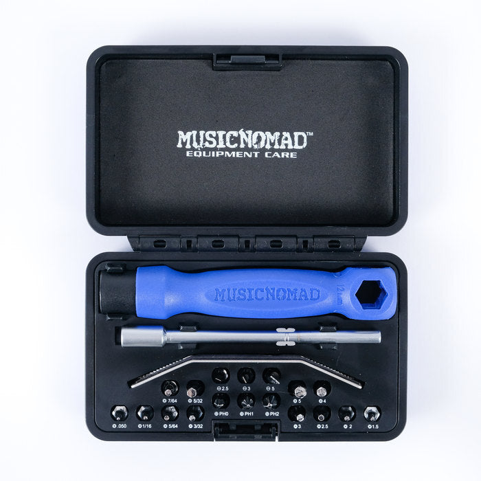 Music Nomad | MN229 | Premium Guitar Tech Screwdriver & Wrench Set