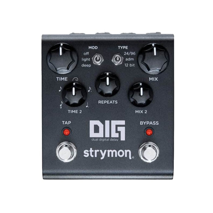 Strymon | DIG | MIDNIGHT BLACK EDITION | Digital Delay Pedal |