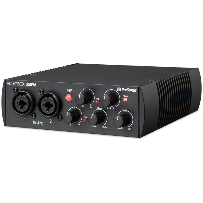PreSonus | AudioBox USB96 | 2x2 Audio & MIDI Interface | Black