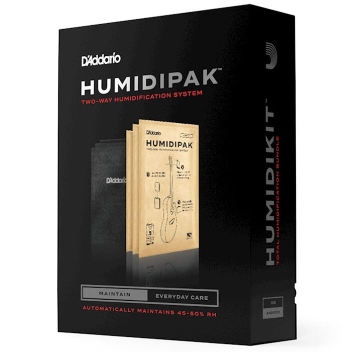 D'Addario | HUMIDIPAK | 3x Packet | Two-Way Humidification System for Acoustic Instruments