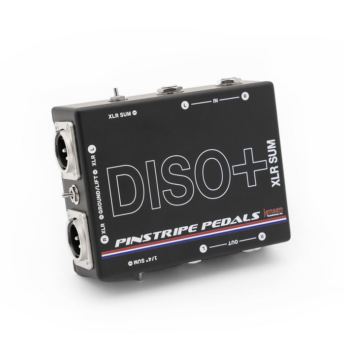 Pinstripe Pedals | LIMITED EDITION | Space Glory | DISO Plus XLR Mod | Dual / Stereo Summing Isolator DI | w/ Jensen Transformer