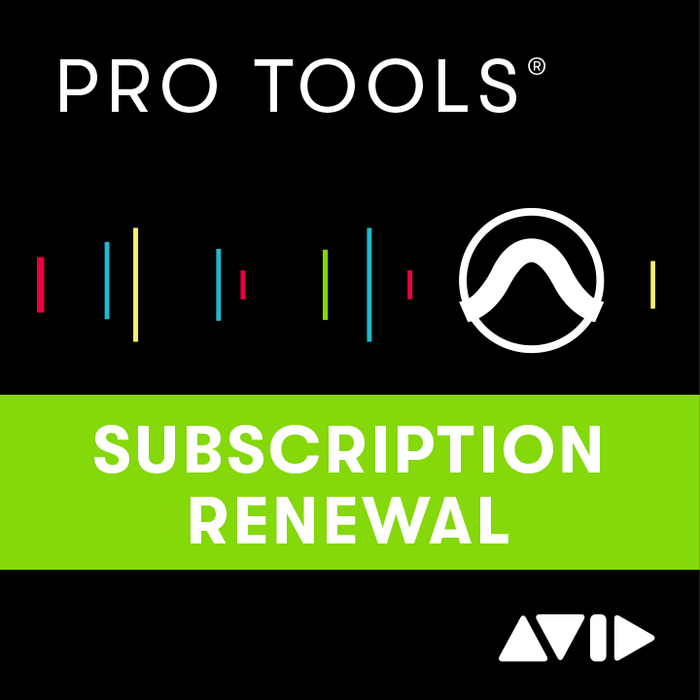 AVID | Pro Tools | 1-Year Subscription Licence RENEWAL | w/ Software Updates & Support Plan