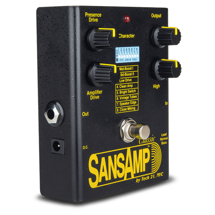 Tech 21 | Sansamp | SA1 | Classic Pedal | Reissue | 2021