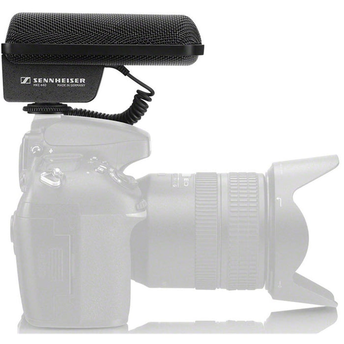Sennheiser | MKE440 | Compact Stereo Shotgun Mic | for Cameras