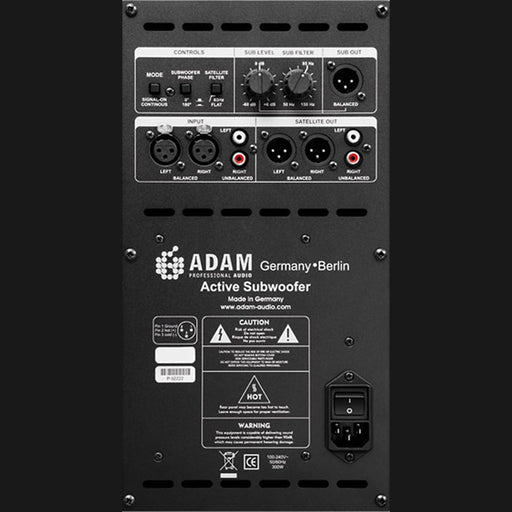 ADAM | Sub 10 | MK2 | 10" 200W Active Subwoofer Studio Monitor - Gsus4