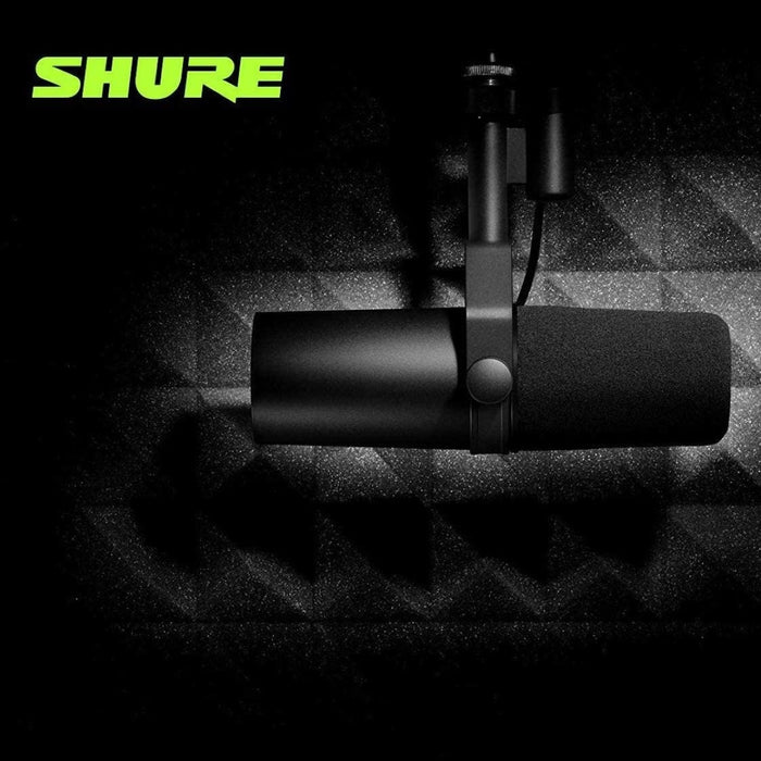 SHURE, SM7B, Large Diaphragm Broadcast Dynamic Vocal Microphone