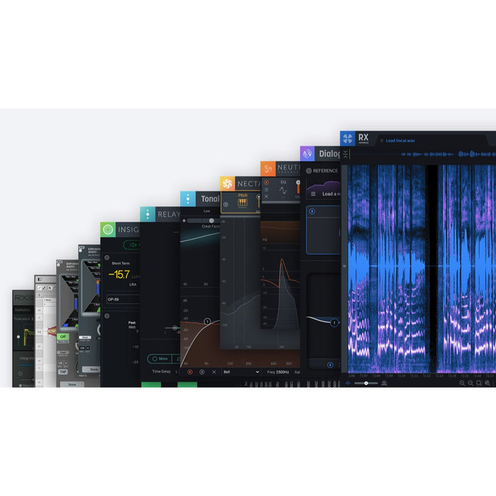 iZotope | AU | EDU | RX Post Production Suite V7.5 | Industry Standard Post-Production Toolkit