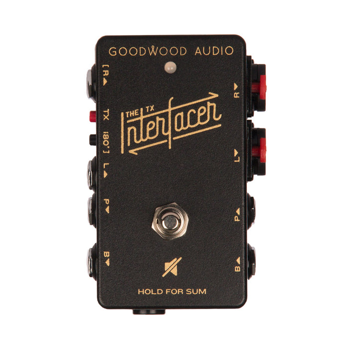 Goodwood Audio | The TX INTERfacer | Pedalboard Junction Box w/ Audio Transformer - Gsus4