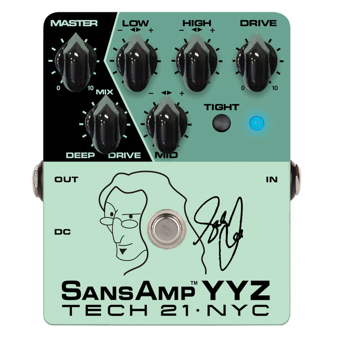 Tech 21 | Sansamp | YYZ Geddy Lee | Signature Pedal