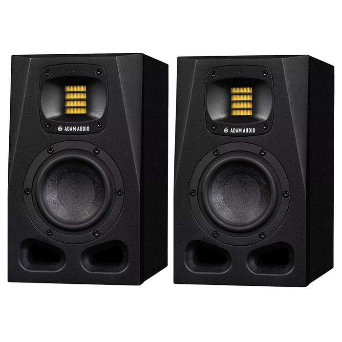 ADAM | A4V | 2 - Way 4" Nearfield Active Studio Monitor | w/ DSP based Environment Tuning (2x ADAM - 14V) - Gsus4