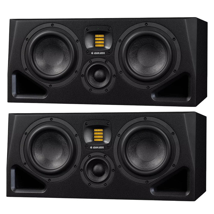 ADAM | A77H | 3 - Way 2 x 7" Active Studio Monitors | w/ DSP based Environment Tuning (2x ADAM - A77H) - Gsus4