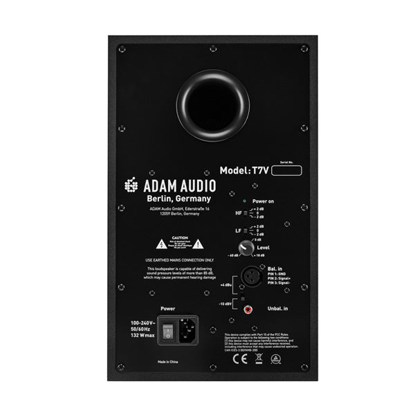 ADAM | T7V | T SERIES | 2-Way 7" & U-ART Tweeter | Studio Nearfield Monitor - Gsus4