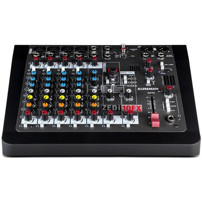 Allen & Heath | ZEDi - 10FX | 10Ch Hybrid Compact Mixer | w/ Built - in FX & USB Interface (AHZEDi10FX) - Gsus4