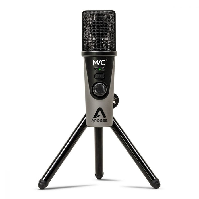 Apogee | MiC PLUS | Cardioid Condenser USB Microphone for Mac, Windows & iOS (APO - MICPLUS) - Gsus4