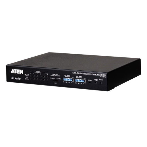ATEN | VE66DTH | 6x6 Dante™ Networked Audio Interface w/ HDMI (ATEN - VE66DTH) - Gsus4