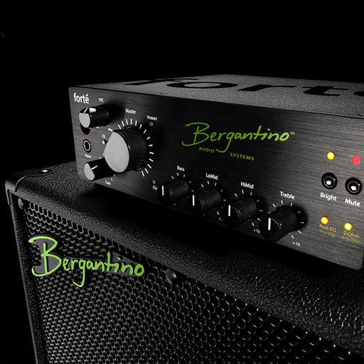 Bergantino | Forte' | 800W Bass Amp Head | On board EQ, Compressor, Filter, Tuner & Effects - Gsus4