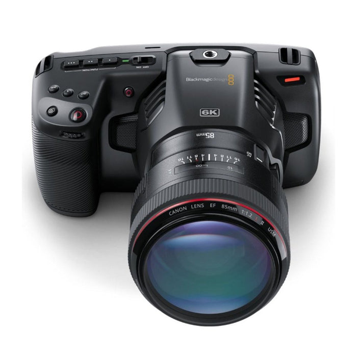 BlackMagic | Pocket Cinema Camera 6K G2 | Next Gen Handheld 6K Digital Film Camera | Body Only (CINECAMPOCHDEF6KG2) - Gsus4